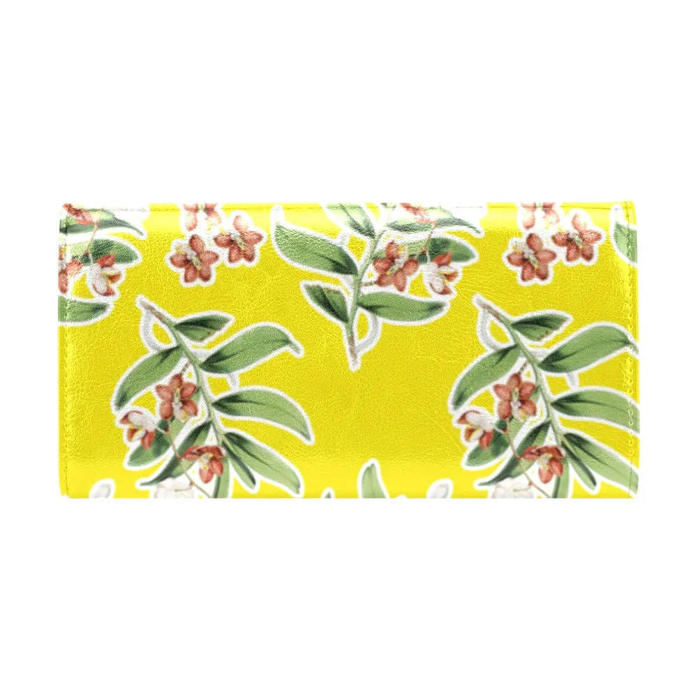 Floral Women's Flap Wallet