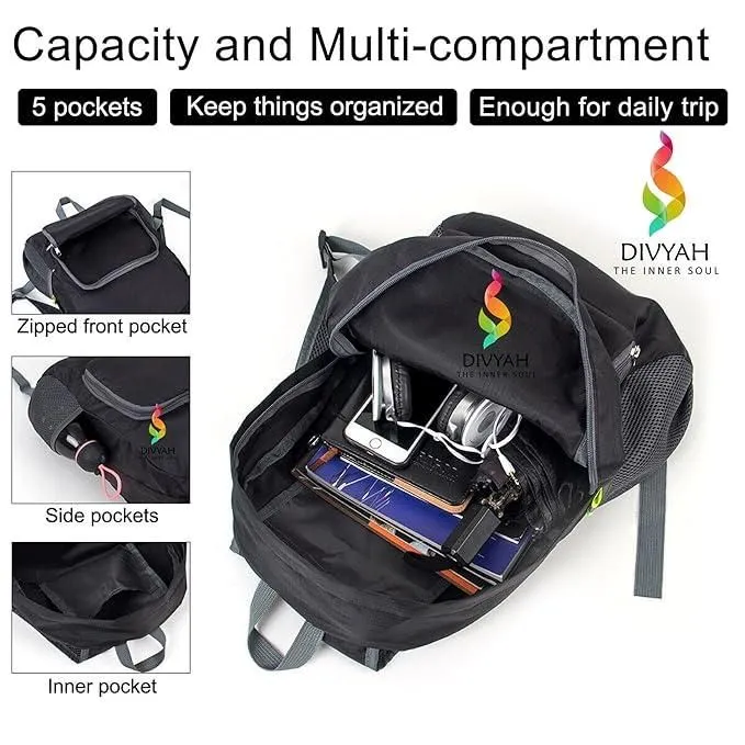 Foldable Waterproof Travel Backpack for Men & Women