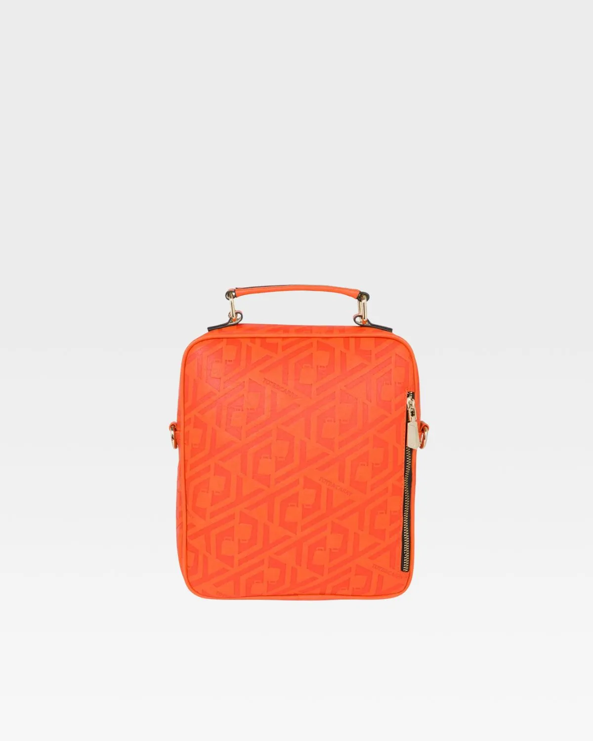 G3 Embossed Mini Messenger in Orange