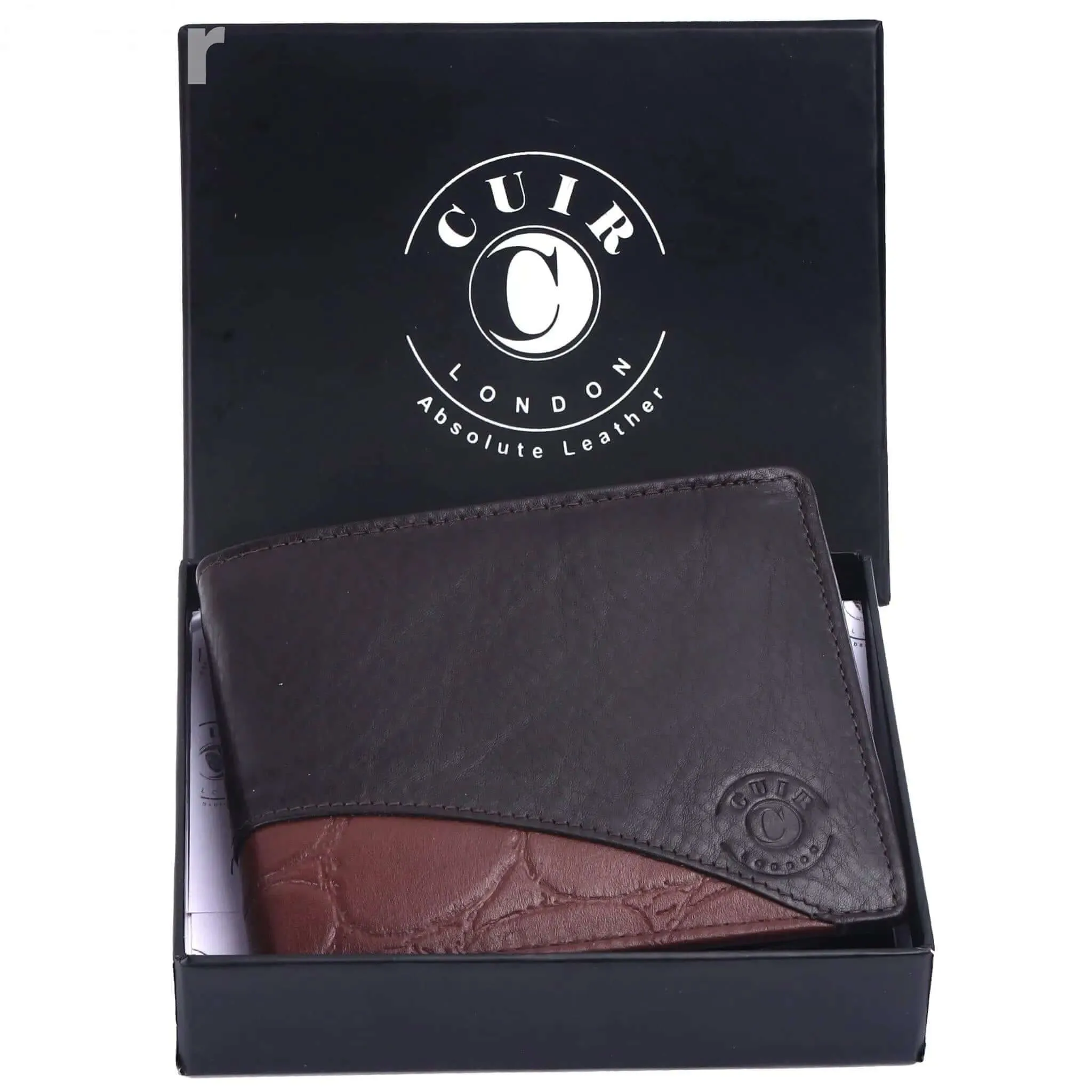 Genuine Cow Leather RFID Wallet: Stylish and Secure