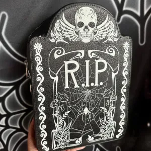 Glow in the Dark Tombstone Backpack