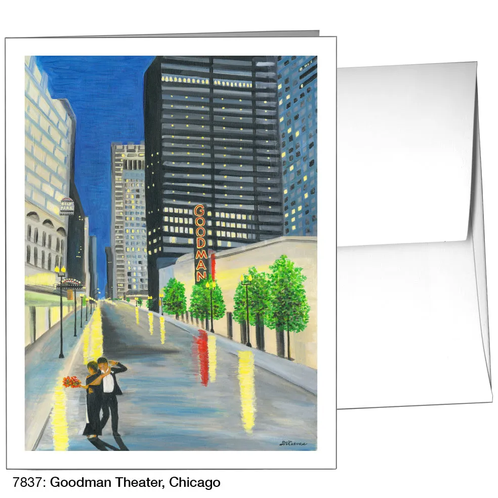 Goodman Theater, Chicago, Greeting Card (7837)