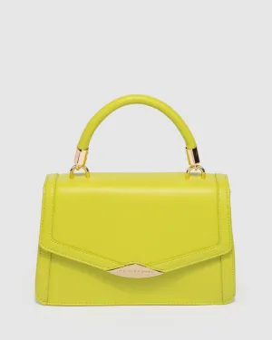 Green Monique Top Handle Mini Bag