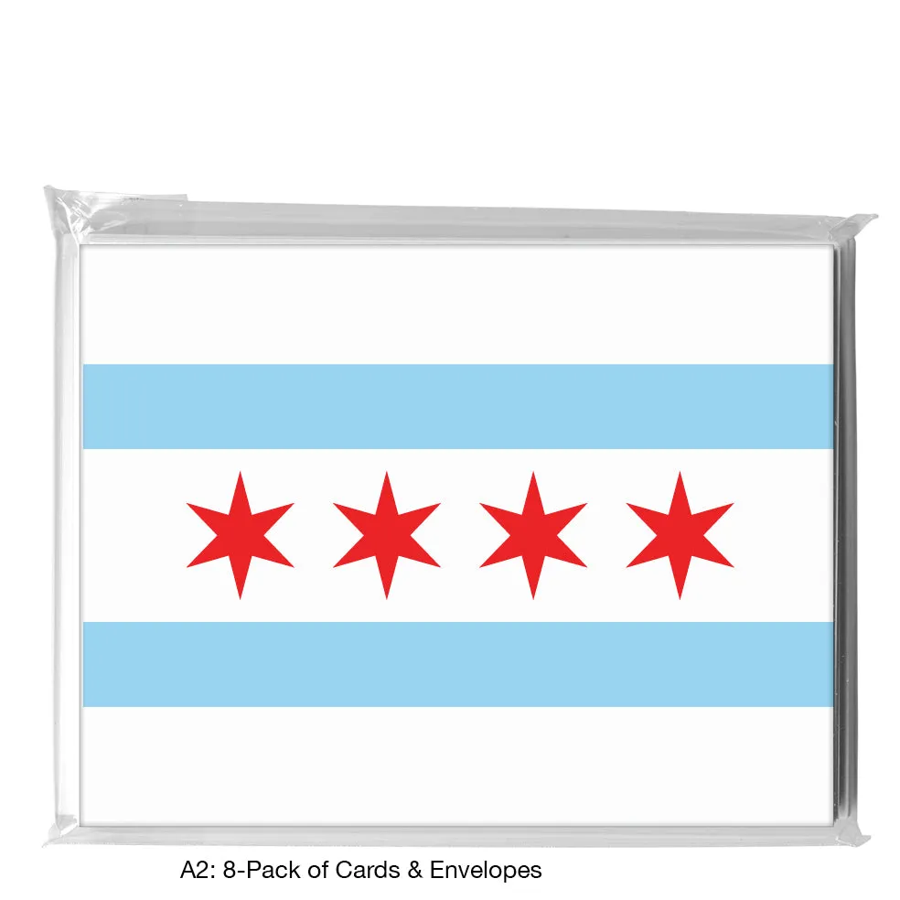 Hello, From Chicago, Greeting Card (8399A)