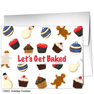 Holiday Cookies, Greeting Card (7286D)