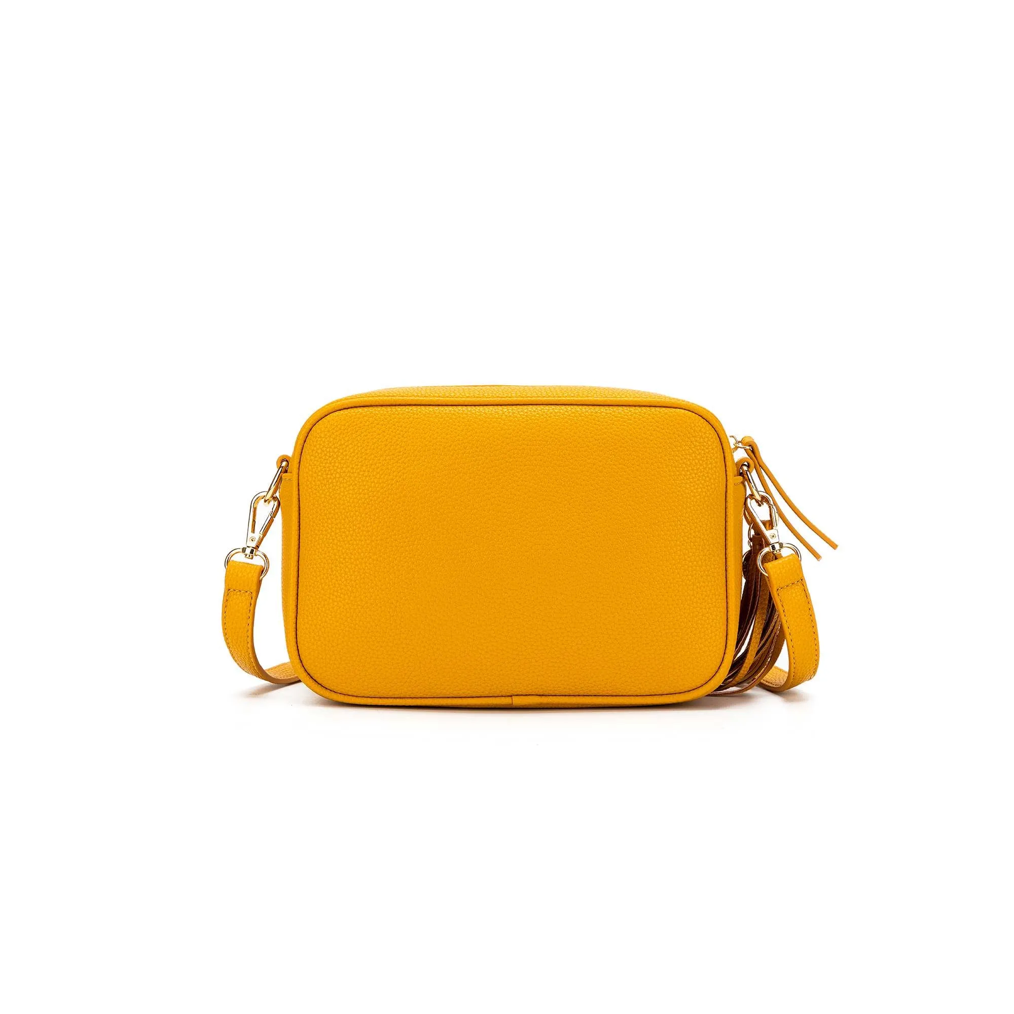 Indie Mustard Crossbody Bag