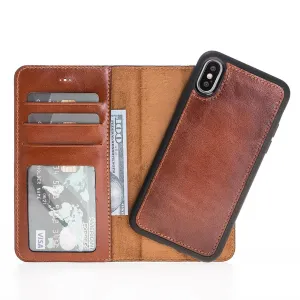 iPhone X / XS Leather Wallet Case