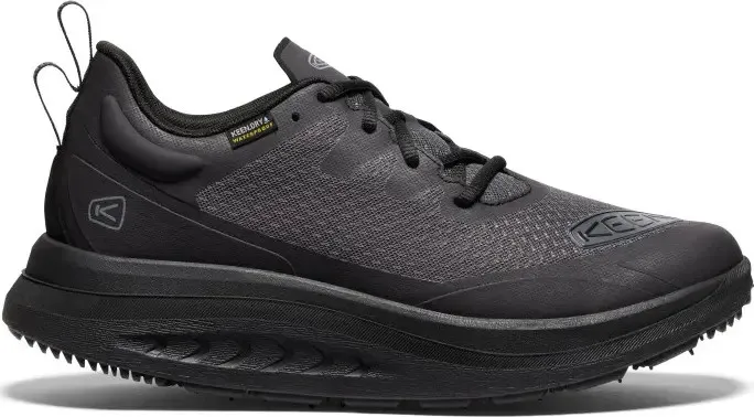 Keen Men&#x27;s WK400 Waterproof Walking Shoe Black-Black | Buy Keen Men&#x27;s WK400 Waterproof Walking Shoe Black-Black here | Outnorth