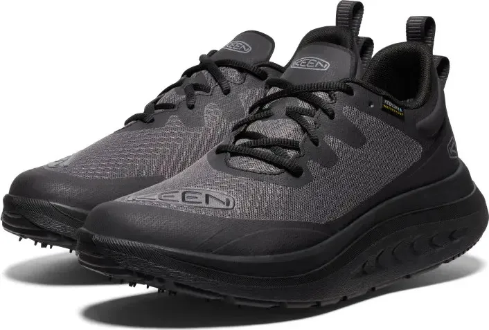 Keen Men&#x27;s WK400 Waterproof Walking Shoe Black-Black | Buy Keen Men&#x27;s WK400 Waterproof Walking Shoe Black-Black here | Outnorth