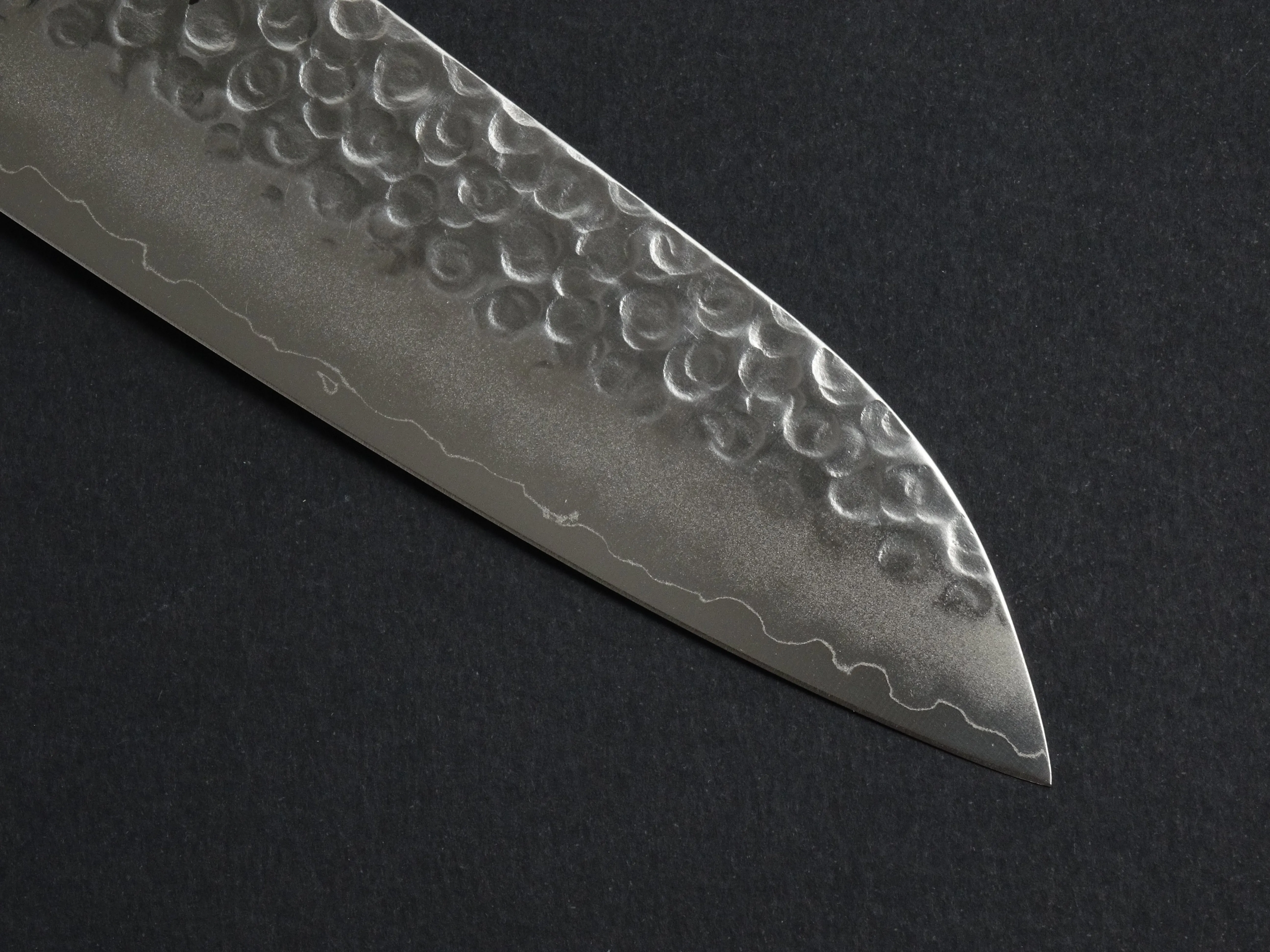 KICHIJI SW HAMMERED SANTOKU 170MM