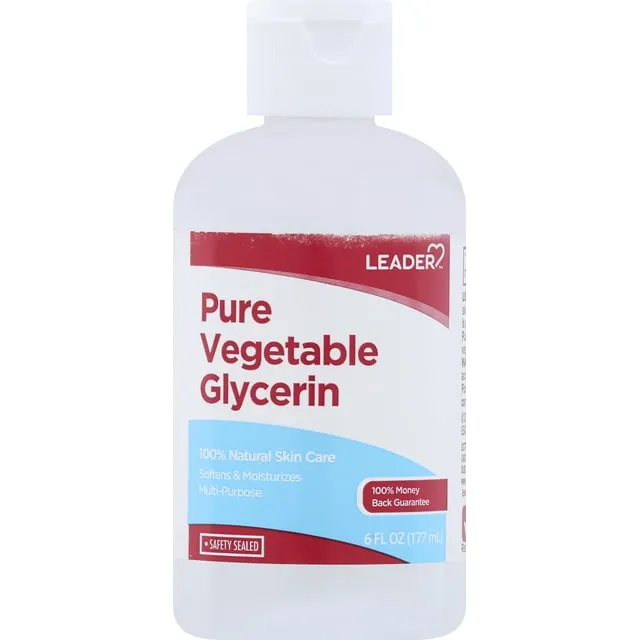 Leader Pure Vegetable Glycerin Usp 6Oz