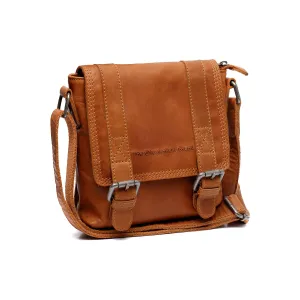 Leather Shoulder Bag Cognac Ariano