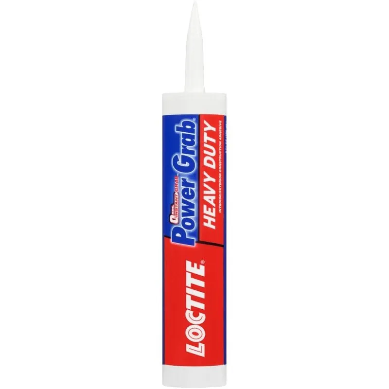 Loctite 2032666 Exterior Construction Adhesive, White, 9 fl-oz Cartridge :EA: QUANTITY: 1