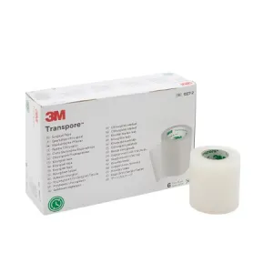 Medical Tape 3M™ Transpore™ Porous Plastic 2 Inch X 10 Yard Transparent NonSterile