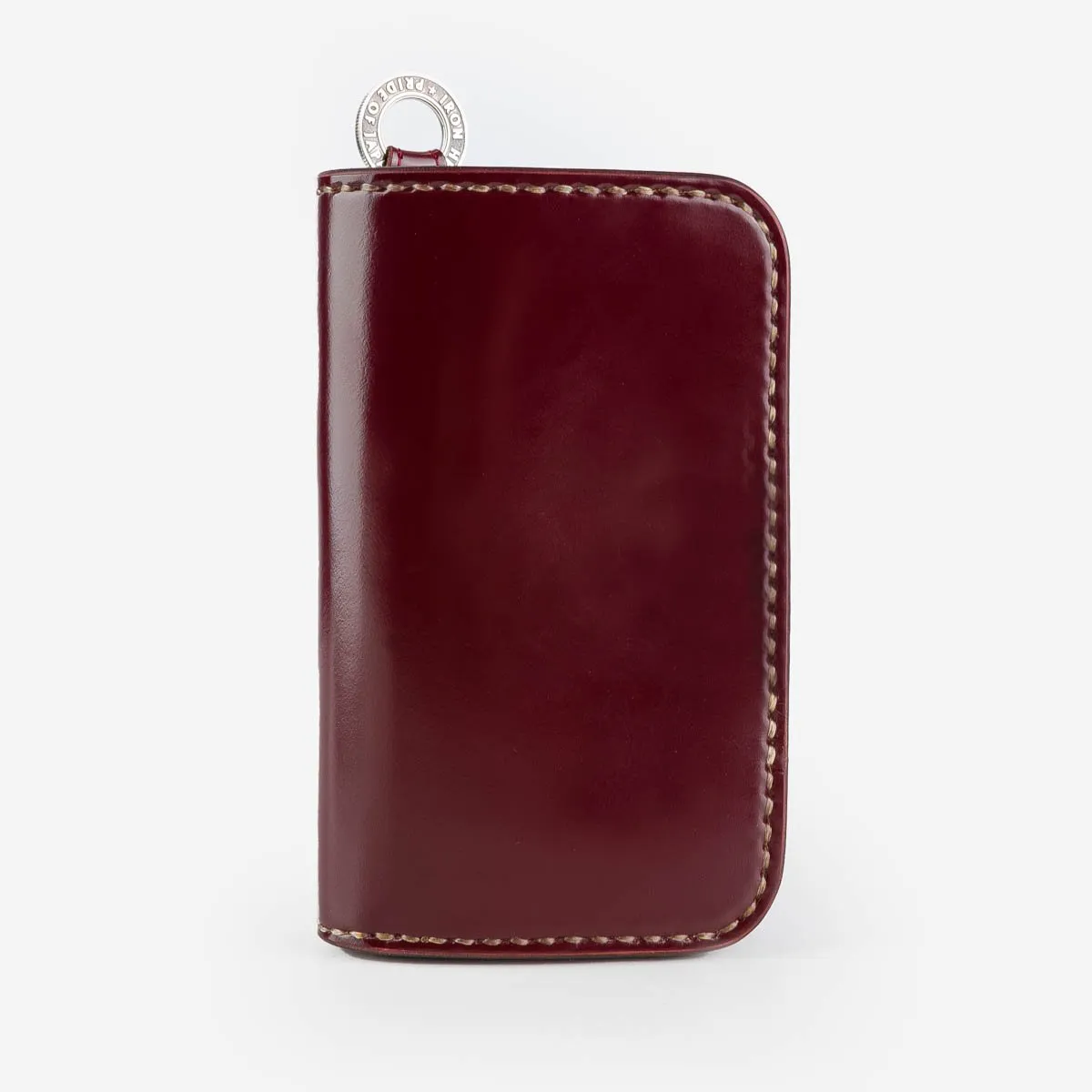 Medium Shell Cordovan Wallet - Ox Blood