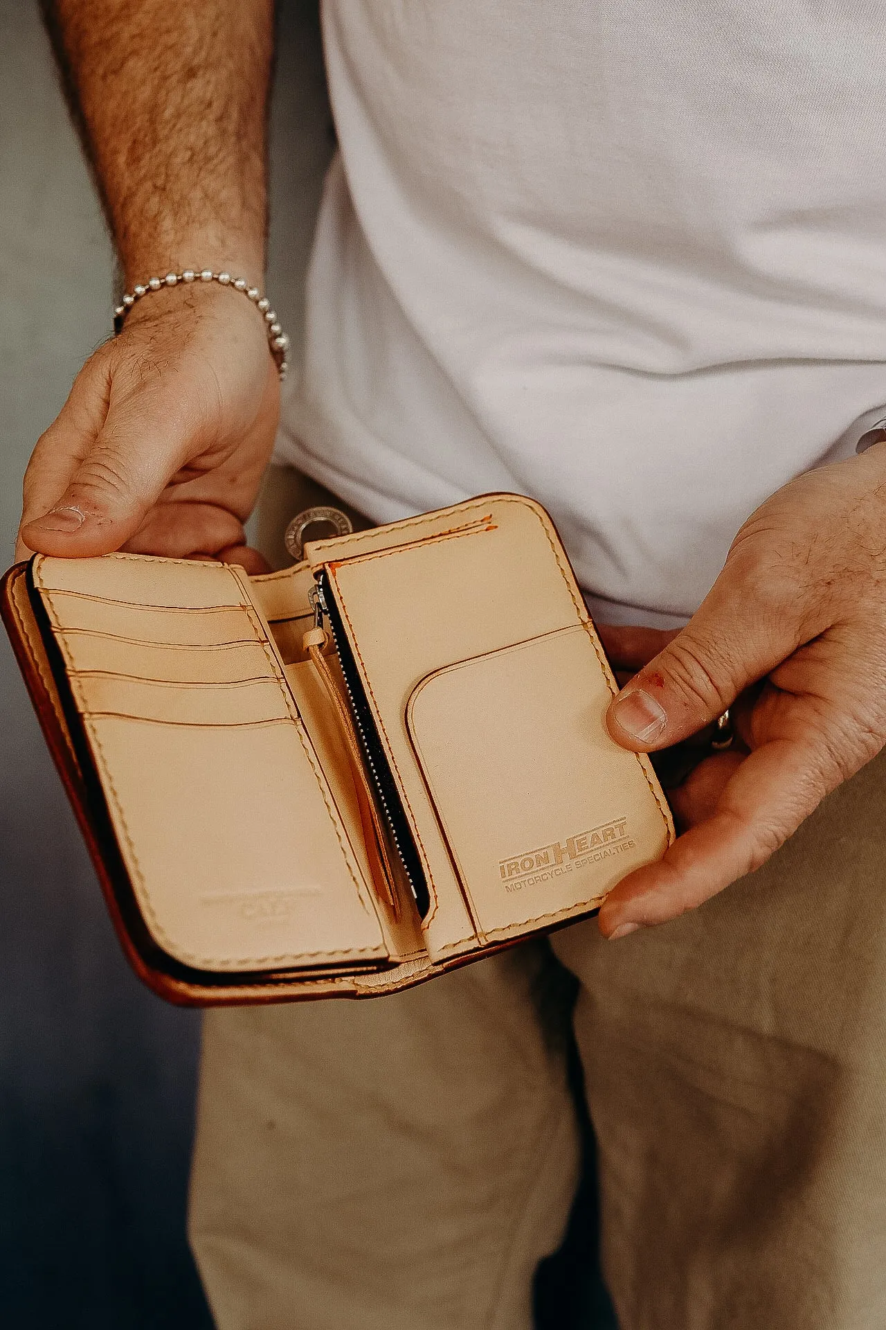 Medium Shell Cordovan Wallet - Ox Blood