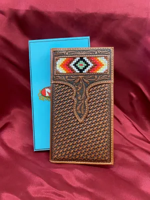 MENS NOCONA BEADED RODEO WALLET