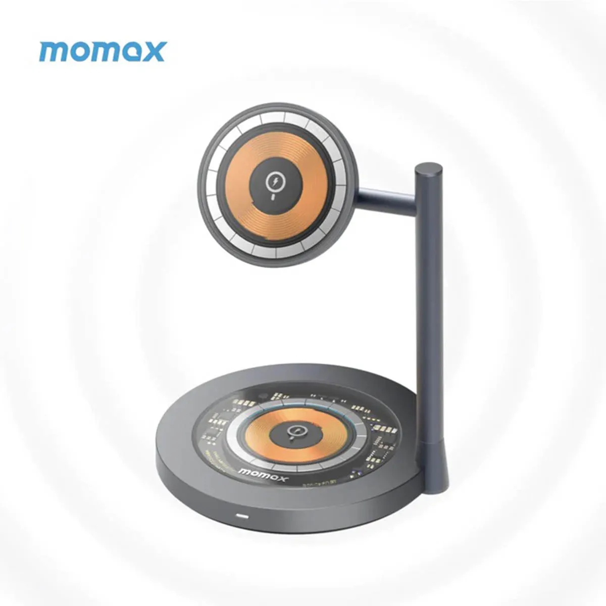 Momax Q.Mag Dual2 15W Dual Magnetic Wireless Charger (UD23)