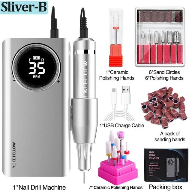 NailCare™ 2 in 1 Manicure Machine and Power Bank