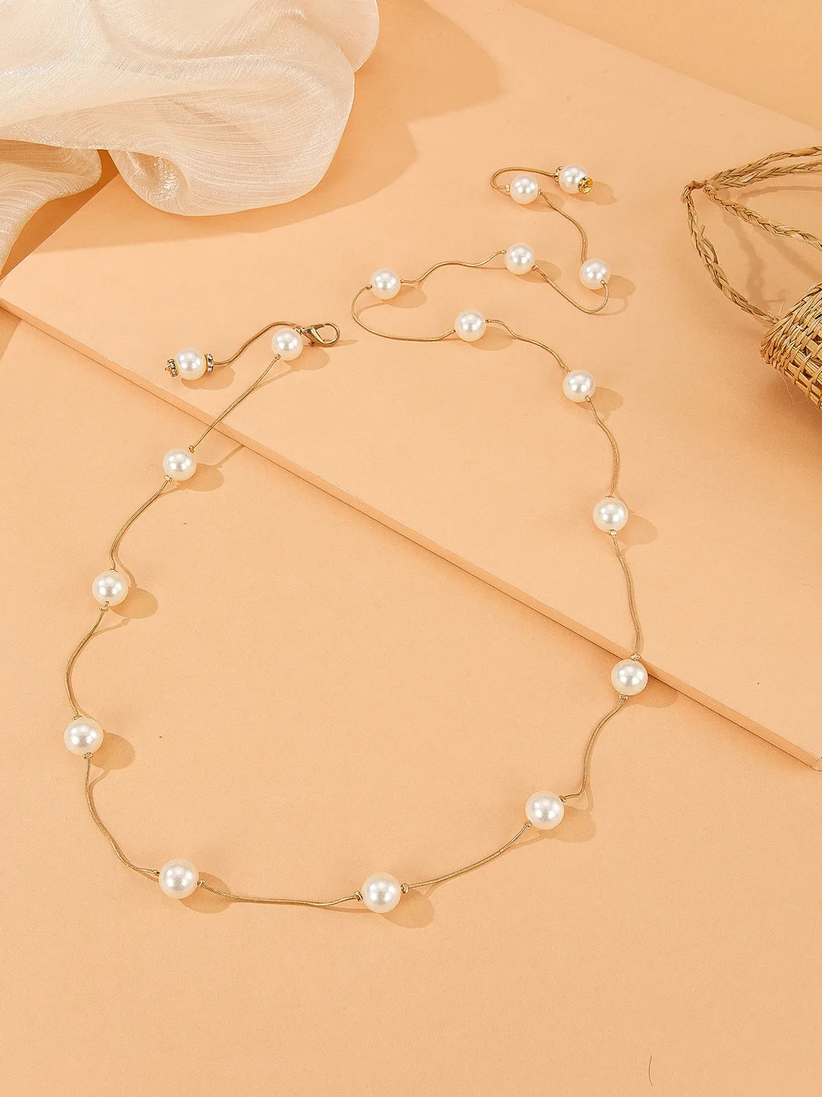 Pearl Charming Decor Belt