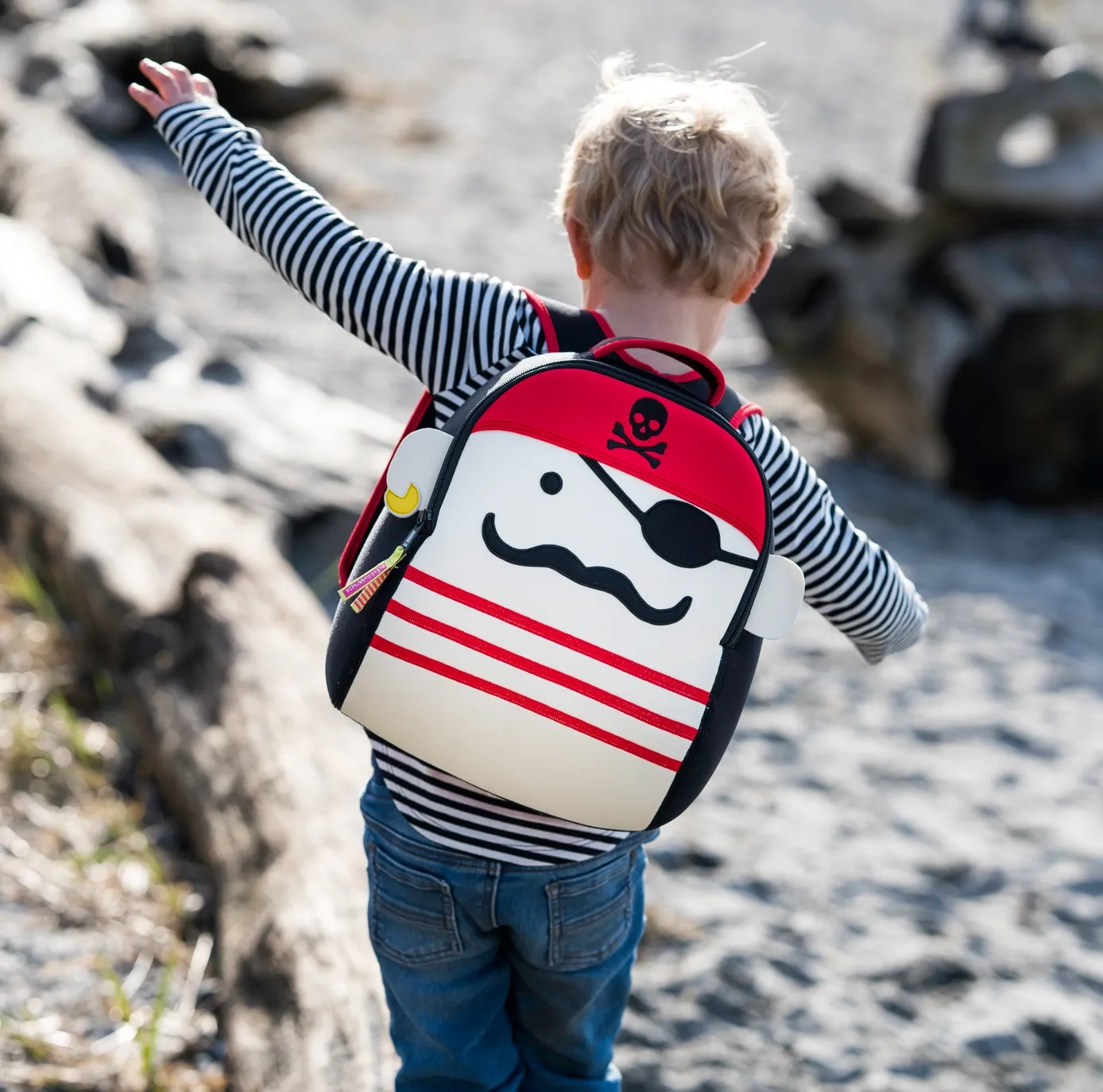 Pirate Preschool Backpack - Dabbawalla Bags