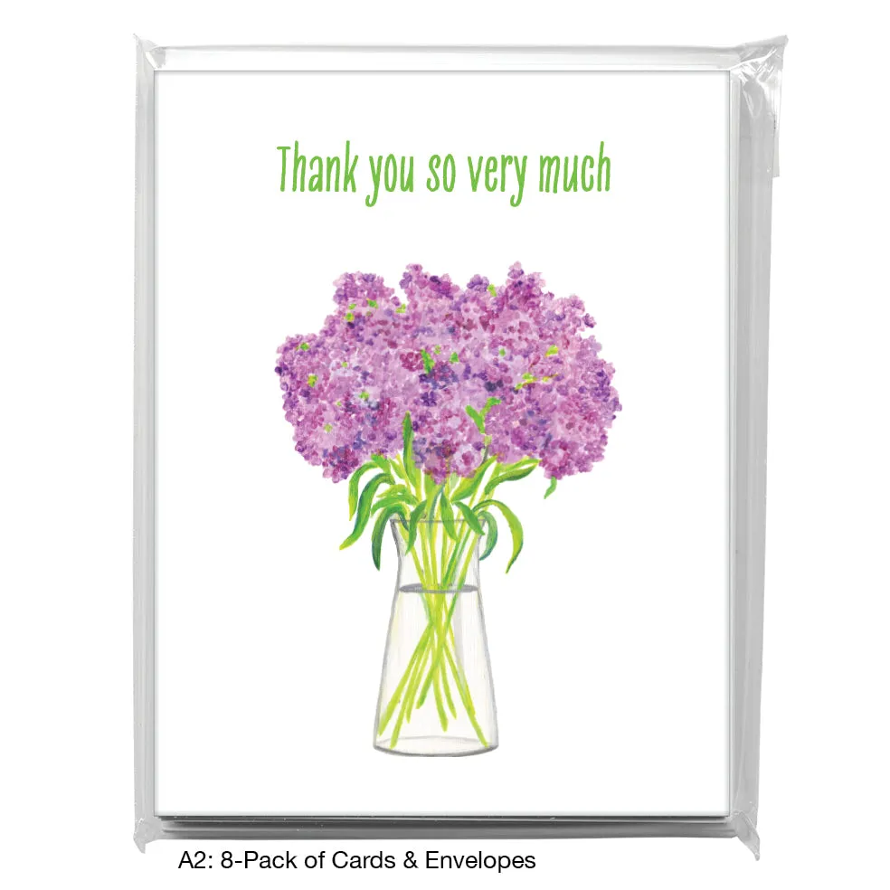 Plum Shades, Greeting Card (8450C)