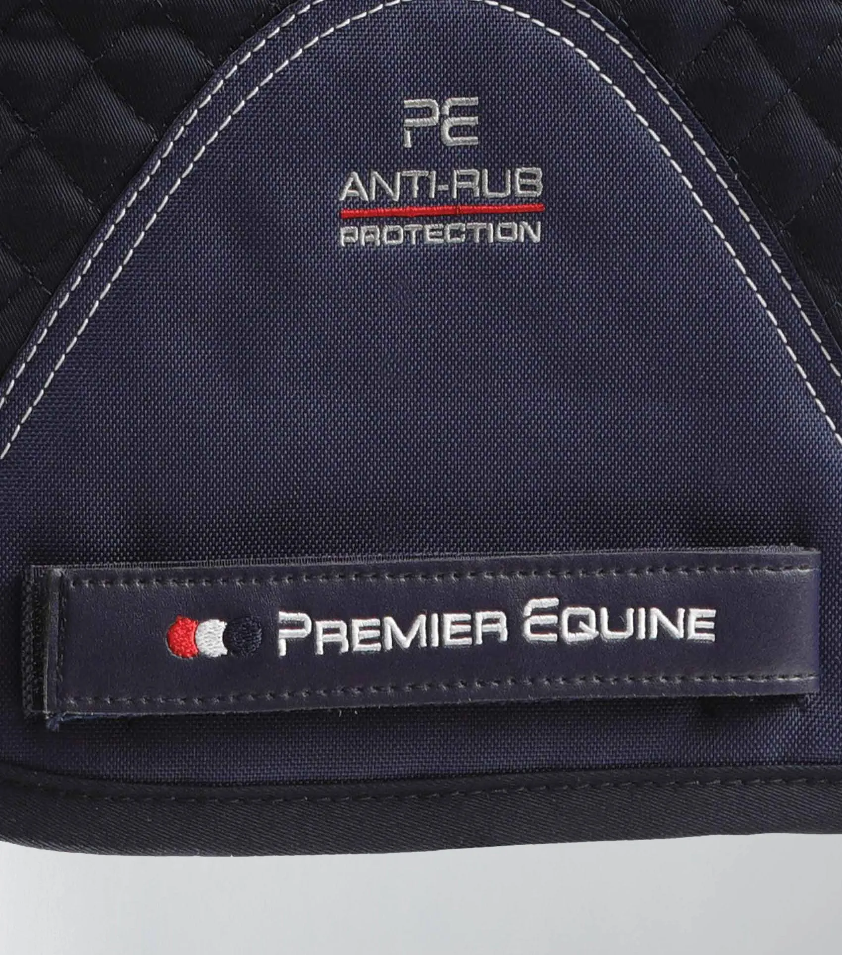 Pony Plain Cotton Dressage Square Navy