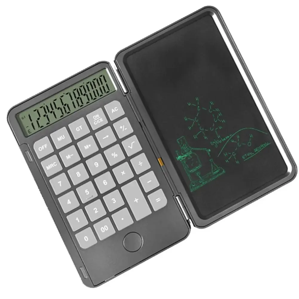 Portable 6.5" Calculator Writing Tablet