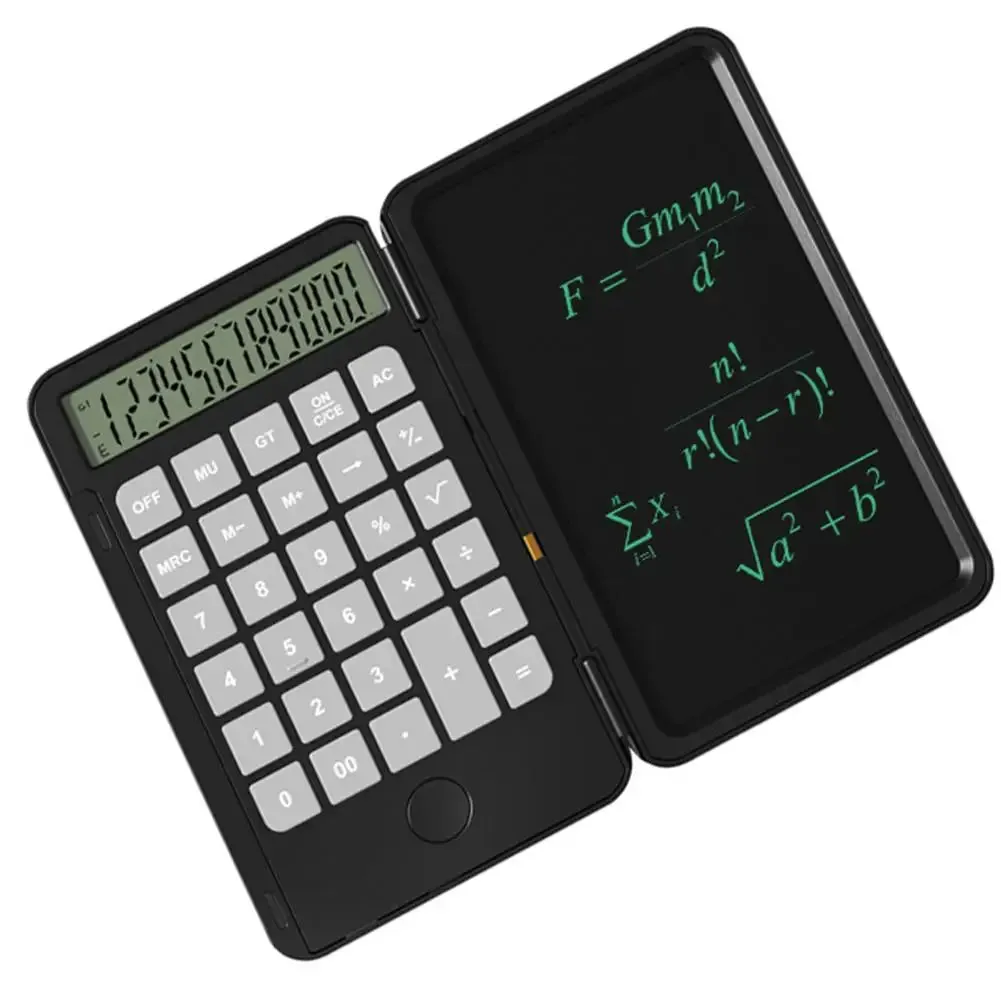 Portable 6.5" Calculator Writing Tablet