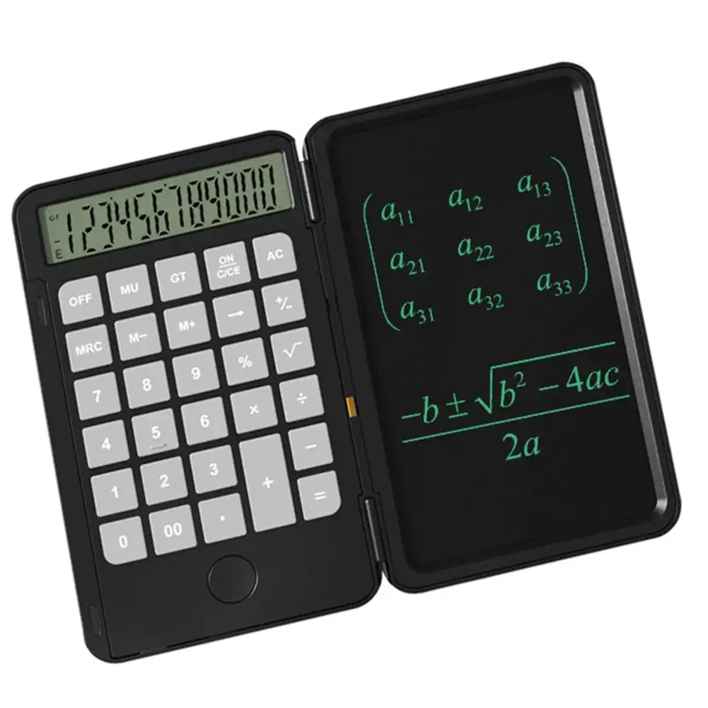 Portable 6.5" Calculator Writing Tablet