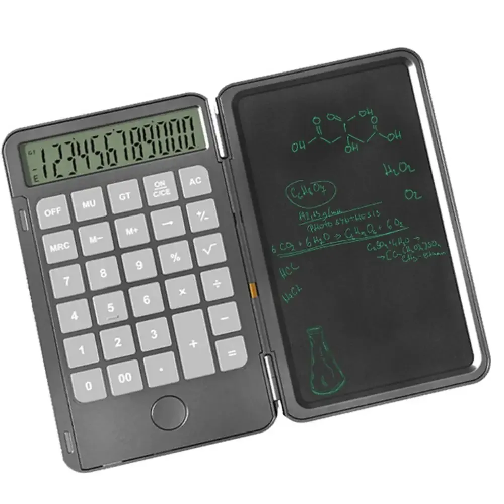 Portable 6.5" Calculator Writing Tablet