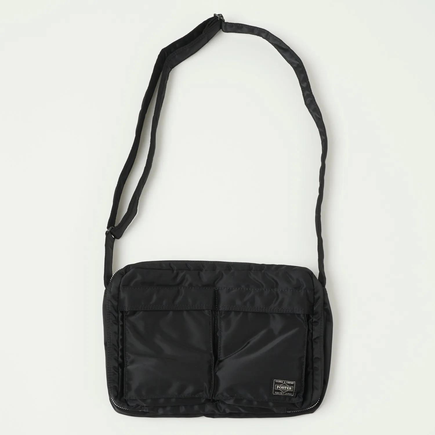 Porter-Yoshida & Co. Large Tanker Shoulder Bag - Black