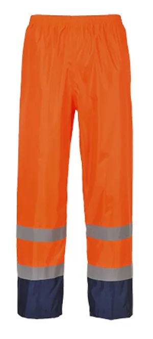 Portwest Hi Vis Classic Waterproof Contrast Over Trouser - H444