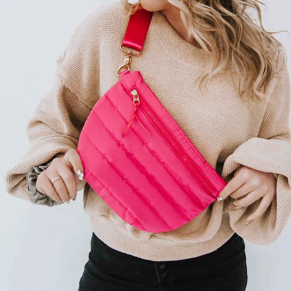 PREORDER: Jolie Puffer Belt Bag in Nine Colors