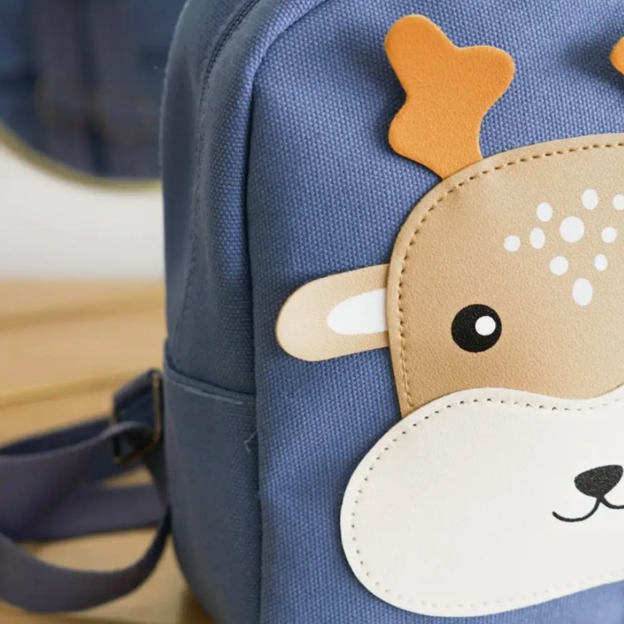 Preschool Children's Deer Backpack - Blue