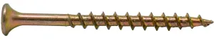 ProFIT 0333159G Screw, #9 Thread, 2-1/2 in L, Coarse Thread, Bugle Head, Star Drive, Steel, Yellow Zinc :BX: QUANTITY: 1