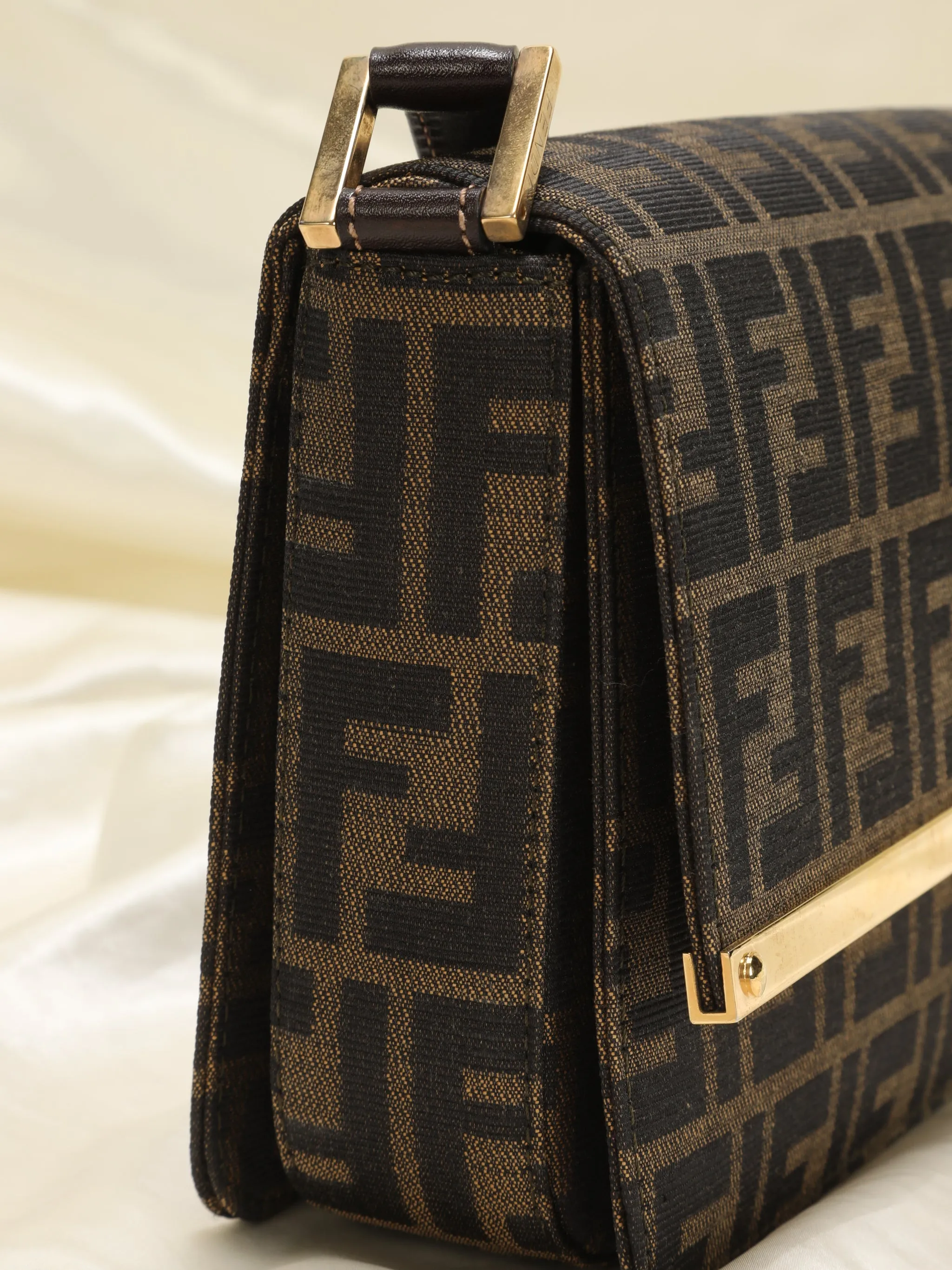 Rare Fendi Zucca Flap Bag