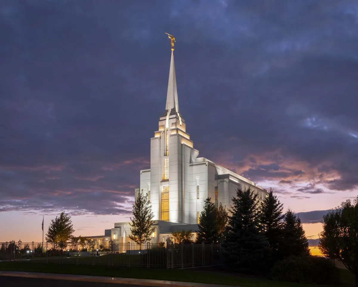 Rexburg Temple Majestic