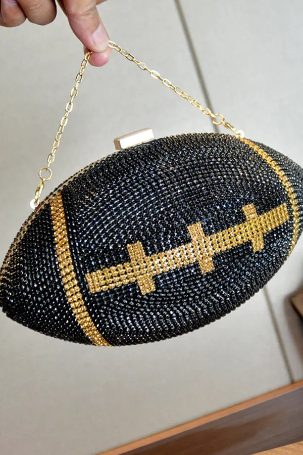 Rhinestone Embellished Purse