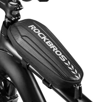 ROCKBROS Top Tube Bike Bag Bike Front Frame Bag EVA Bicycle Bag  Below 6.2"/6.5"