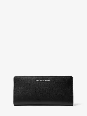 Saffiano Leather Slim Wallet