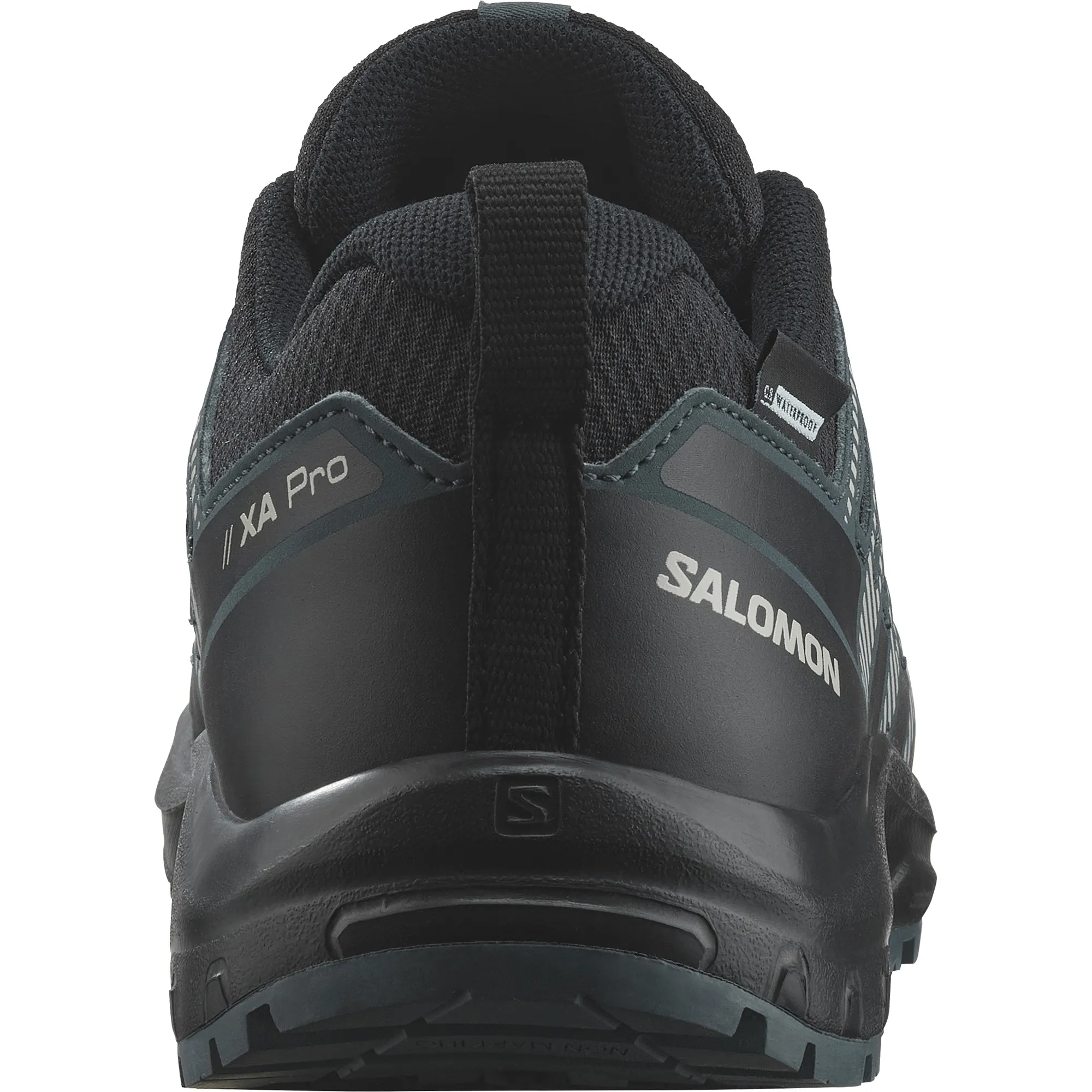 Salomon Juniors&#x27; XA Pro V8 ClimaSalomon Waterproof Black/Phantom/Dark Slate | Buy Salomon Juniors&#x27; XA Pro V8 ClimaSalomon Waterproof Black/Phantom/Dark Slate here | Outnorth