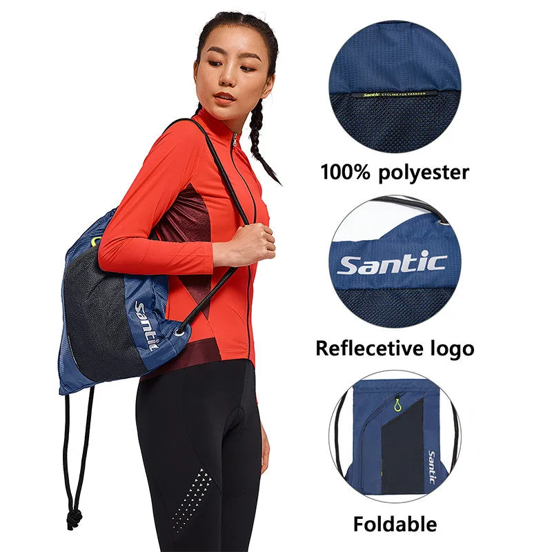 Santic Navy Cycling Bike Flodable Lightweight Backpack