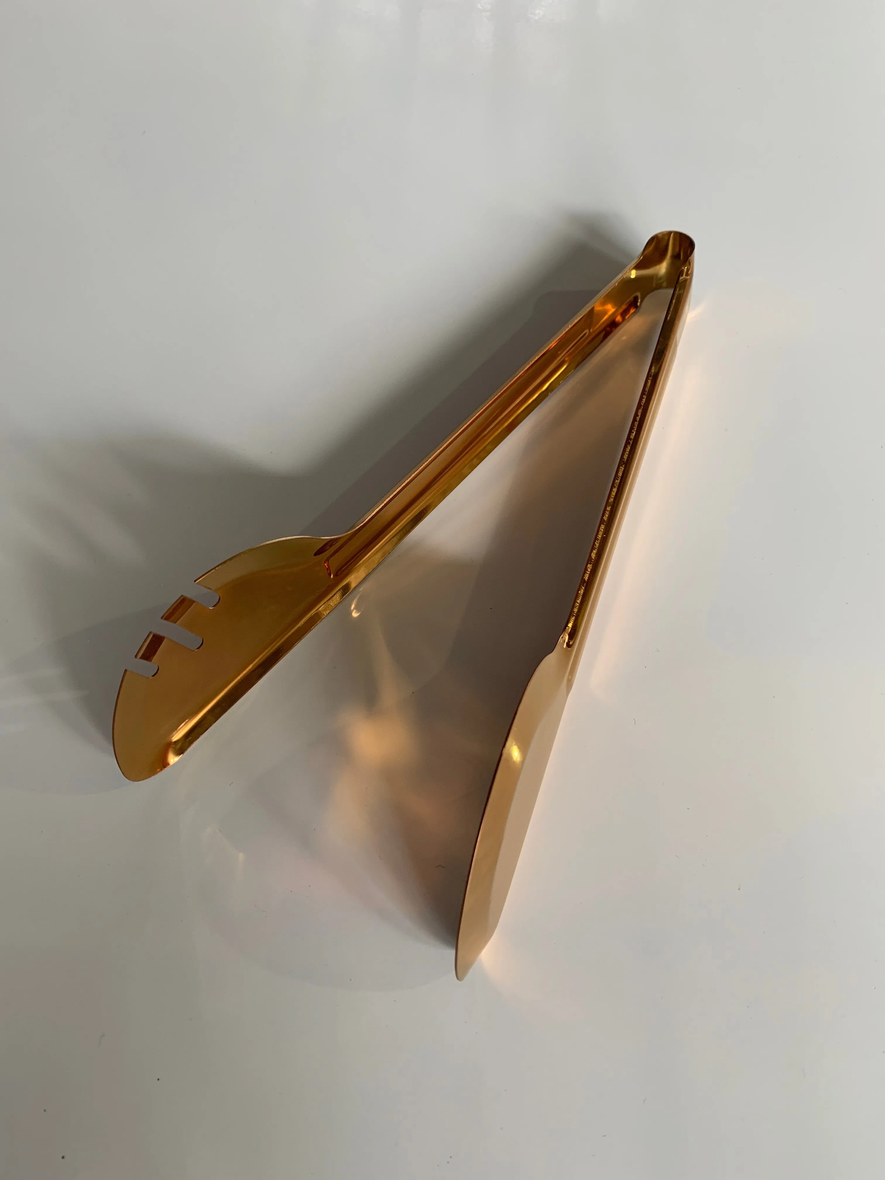 Serving Tongs- Rose Gold Large