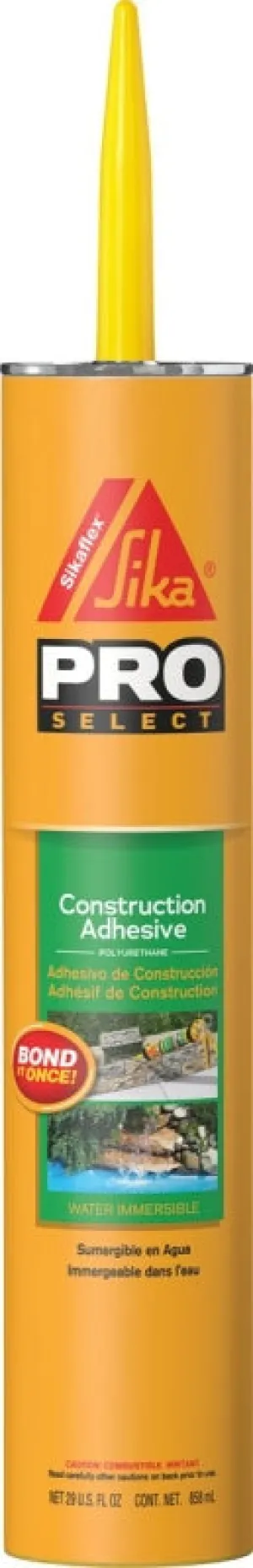 Sika 505423 Construction Adhesive, Gray, 29 oz, Cartridge :EA: QUANTITY: 1