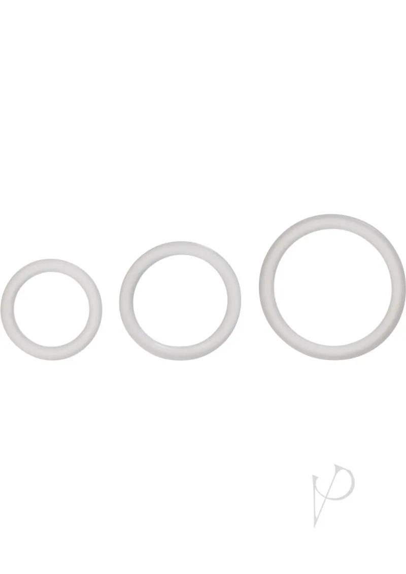 Silicone Support Rings - Clear