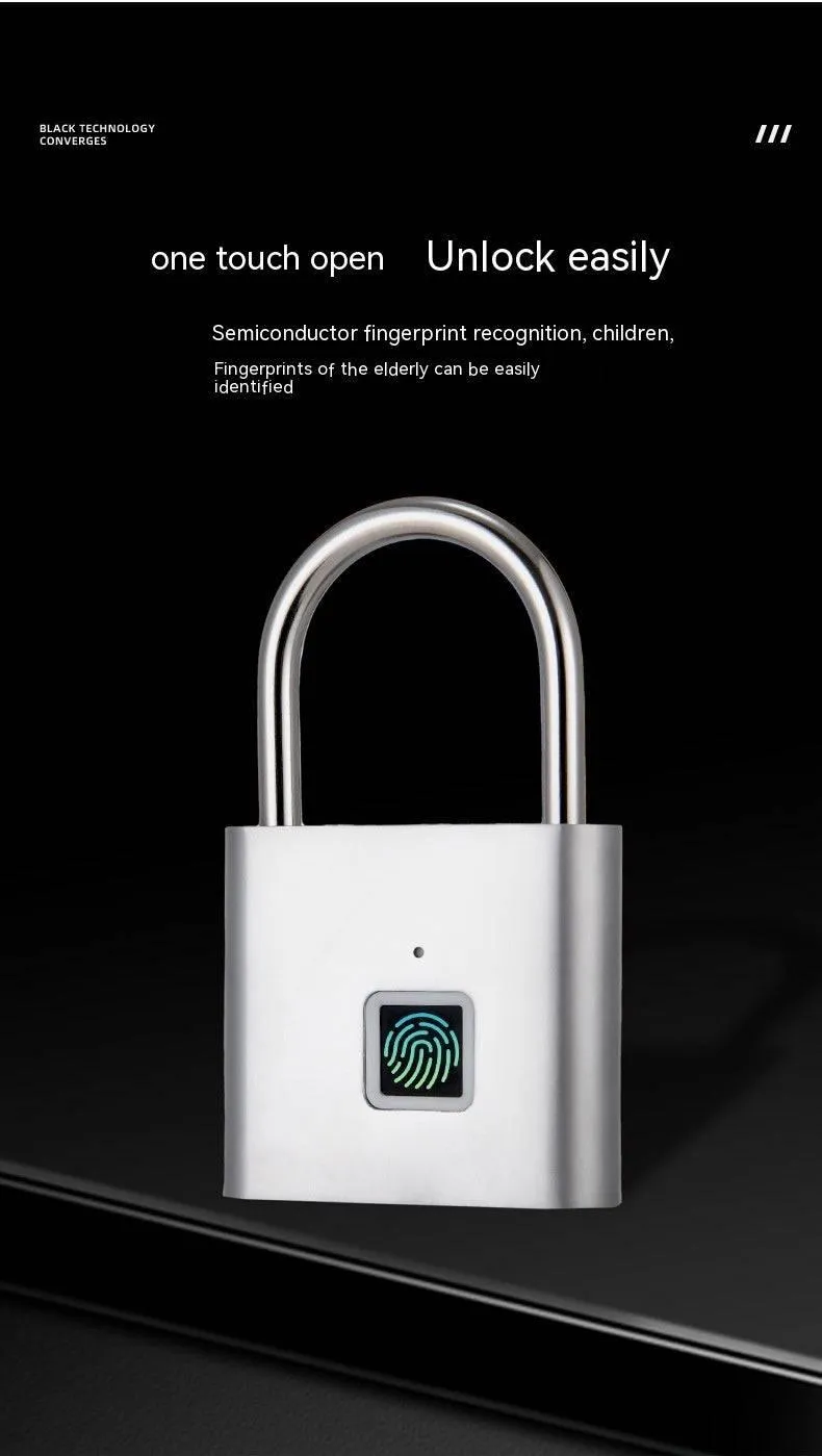 Smart Waterproof Household Head Fingerprint Lock