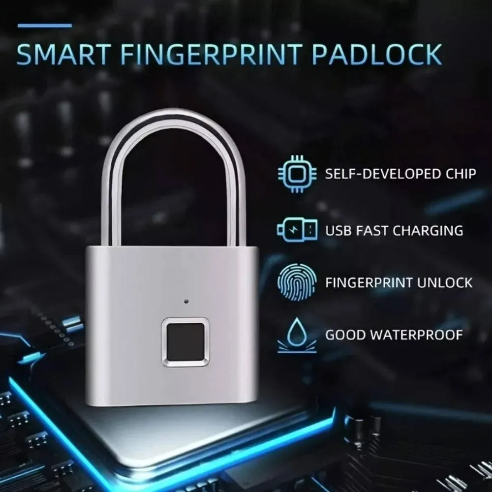 Smart Waterproof Household Head Fingerprint Lock