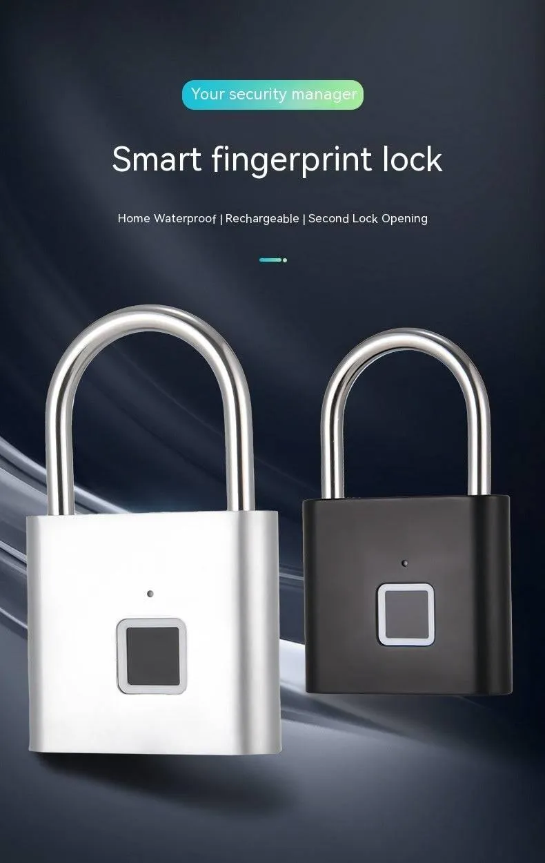 Smart Waterproof Household Head Fingerprint Lock