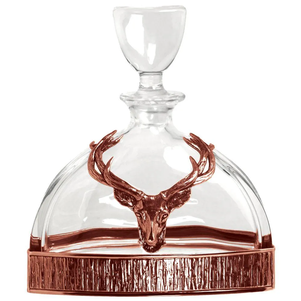 Stag Majestic Copper Decanter